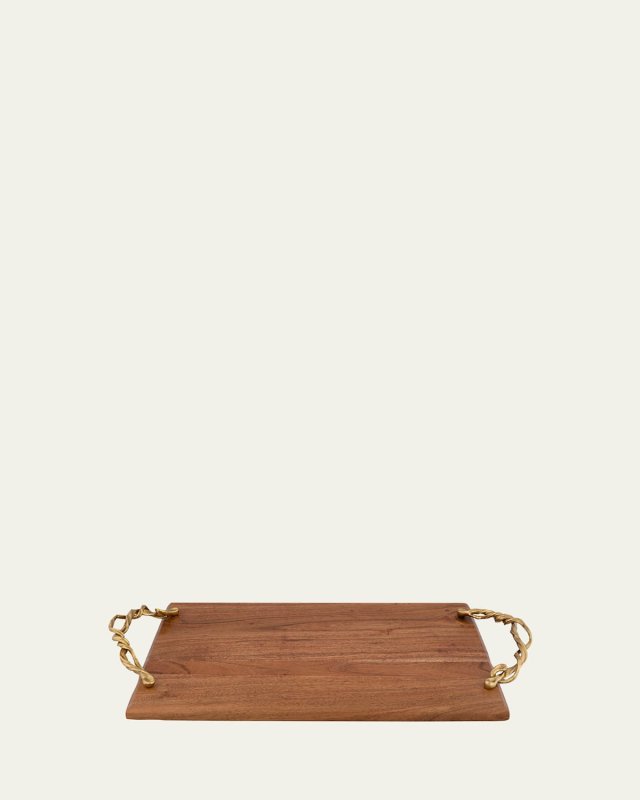 Wisteria Gold Bread Board